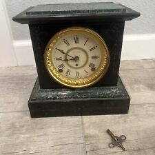 Seth Thomas Shelf Mantle Clock Wind Up Vintage picture