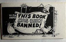 This Book Has Been Banned by Jack T. Chick 1969 Bible Tract NEW Religious NOS picture
