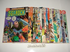 Sgt Rock 17 Comic Lot DC 1981 353 356 358 363 369 370 372 374 375 377 378 380 2 picture