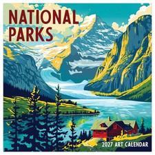 TF Publishing 2027 National Parks-Art Mini Calendar with Monthly Grids for Appoi picture