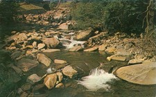 1964 Gatlinburg TN Great Smoky Mountains 441 Stream Plastichrome Postcard picture
