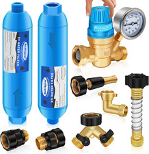 RV Water Pressure Regulator Kit, RV Fresh Water Hose Kit with Inline Water Filte picture