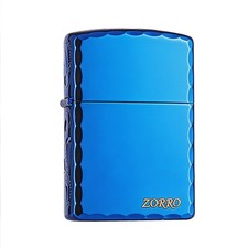 ZORRO Edge Clipped Kerosene Lighter, Windproof Solid Metal Pocket Lighter picture