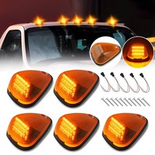 LED Cab Roof Marker Lights 18pcs Amber Chips Compatible with 1999-2016 Ford picture