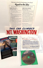 New Hampshire Mount Mt. Washington Bumper Sticker w/ Navigation CD & Certificate picture