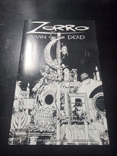 ZORRO MAN OF THE DEAD #4 - Murphy B&W Variant - NM - Massive picture