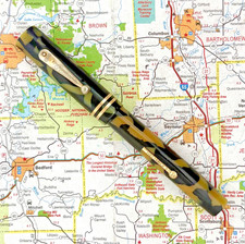 Vintage Reliable Co. Celluloid Fountain Pen with 14k Gold Nib: *Restored* picture