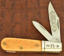 VINTAGE RUSSELL USA 1875-1978 BARLOW SAWCUT DELRIN KNIFE NICE (36897) picture
