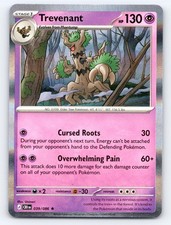 Trevenant 039/086 Holo Rare Chaos Rising Pokemon Near Mint picture
