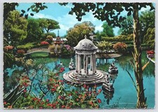 Pegli Genoa Italy~Pallavicini Villa~Little Lake & Diana Temple~Continental PC picture