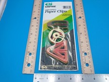 Vintage Empire Pencil Corp. Large Novelty Paperclips. Hong Kong. 24 Asst. #Z848 picture