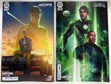 Green Lantern #39D & Justice League Unlimited #23G HBO LANTERNS Variant picture