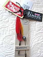 KANGOL BARCLAY TRILBY HAT PIN SET FEATHER + BUTTON BORN BRITISH NEW SEALED SIZ M picture