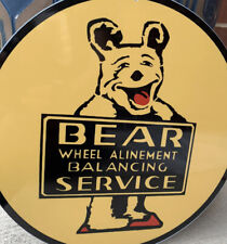 Bear Wheel Alignment Balancing Service Reproduction Garage Sign picture