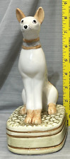 ANDREA By SADEK Ceramic Whippet Greyhound Dog Art Deco Retro Atomic Vintage picture