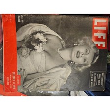 Vintage LIFE Magazine October 15 1951 Zsa Zsa Gabor Cover Lucky Strike Ad picture