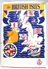 UK TRAVEL ASSOCIATION GUIDE BOOK THE BRITISH ISLES 1949 VINTAGE TOURISM TRAVEL picture