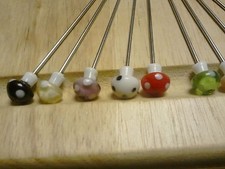 4 FOR 1 low price Glass mushroom reamer Poker Cleaning Tool Tobacco Pipe Hookah picture