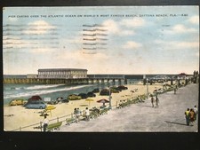 Vintage Postcard 1954 Pier Casino, Daytona Beach, Florida (FL) picture