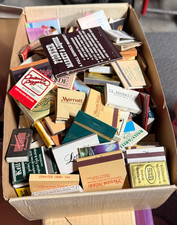50 Vintage Matchbook/Matchbox Lot Random Selection/Restaurant/Hotel/Casiino/Etc. picture