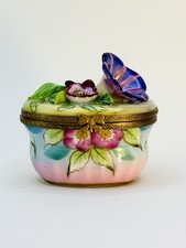 Atelier Chamart Limoges France FLORAL BOX, Limited Edition #06/150 Peint Main picture