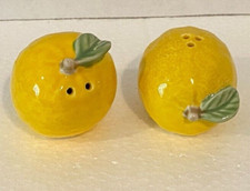 Creative Co-Op Lemon Salt & Pepper Shaker Set picture