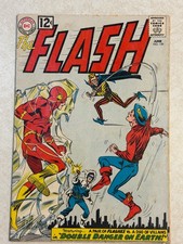 FN/Fine Flash #129 Featuring 1st SA appearance of JSA, 2nd GA Flash picture