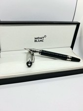 Montblanc Meisterstück Solitaire Doué Black Rubber/ Resin Rollerball Pen picture