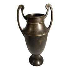 Antique 19th Century Neo Classical Bronze Urn Vase (Heavy) picture