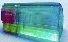 Beautiful Natural Rarest Watermelon Tourmaline Crystal Raw Rough Pricey Specimen picture