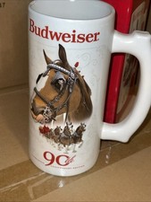 2023 Budweiser Holiday Stein 90th Anniversary Edition Christmas Mug New Bud Beer picture