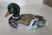 Wooden Hand Painted Mallard Duck picture