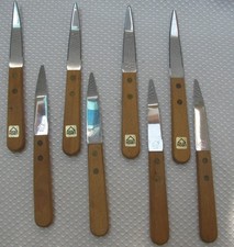 Vintage HOAN Japan Stainless Steel  Serrated Grapefruit Knives Set of 8 NEW picture