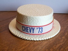 Vintage 1973 Chevrolet Styrofoam Hat 