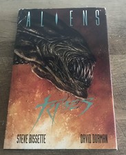 ALIENS: TRIBES STEVE BISSETTE DAVID DORMAN APRIL 1992 1ST PRINT HC DJ DARK HORSE picture