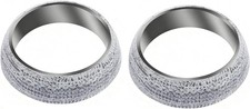 2 PCS 2.5 inch Exhaust Donut Manifold Gasket 65mm Muffler Seal Ring High Grade picture