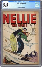 Nellie the Nurse #12 CGC 5.5 1948 3743598007 picture