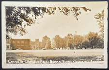 Lewiston State Normal School Campus Idaho Vintage Real Photo Postcard RPPC picture