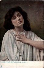 Julia Marlowe as Juliet Raphael Tuck Stage Favorites Postcard c1900 Actress picture