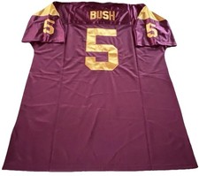 VTG NWT Gridiron Greats Reggie Bush 5  USC Trojans Rose Bowl Jersey  56 HEISMAN picture