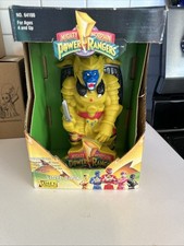 Vintage 1994 Mighty Morphin Power Rangers Goldar Vinyl Coin Bank New In Box picture