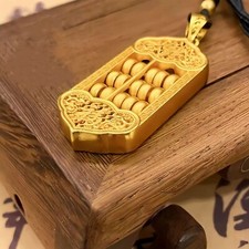 48kplate necklace pendant jewelry boutique Xiangyun big abacus boy birthday gift picture