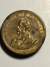 1892 Grover Cleveland  presidential campaign pill box GC 1892 - 61 picture
