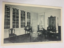5 Vtg postcards lot Mount Vernon mansion interiors unposted decor picture
