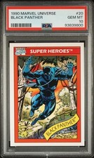 1990 Impel Marvel Universe Black Panther #20 PSA 10 picture