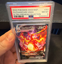 The Pokémon Company Pokémon TCG 2022 Charizard VMAX SWSH261 ENG Holo PSA 8 picture
