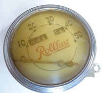 VINTAGE ROLLFAST STEWART WARNER  BICYCLE SPEEDOMETER picture