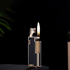 ZORRO Genuine New Rare Design Metal Windproof Side Slip Brass Kerosene Lighter picture