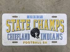 Vintage Florida High School State Football Champions Chiefland Indians 1997￼ picture