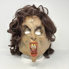 VTG 1979 Be Something Studio Halloween Mask Vampire Calypso Wig Rare BSS picture